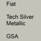 Preview: Fiat, Tech Silver Metallic, GSA.